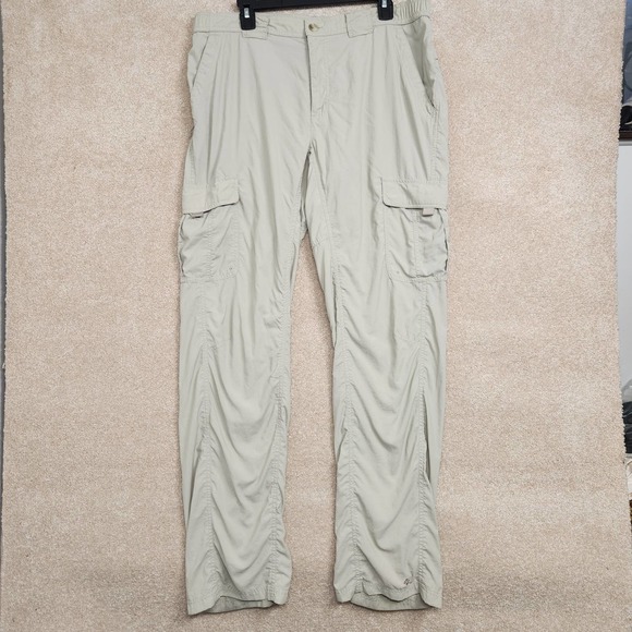 Columbia Other - Columbia Insect Blocker Gray Zip Fly Outdoor Hiking Cargo Pants Men's Size Large